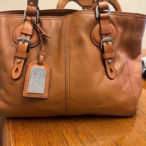 Ralph Lauren leather handbag.